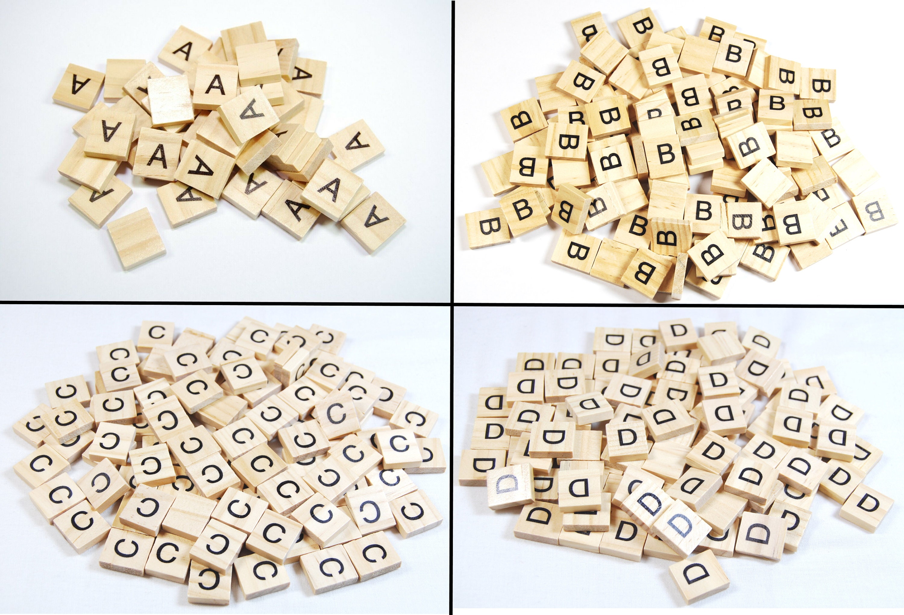 Scrabble Tiles With Numbers