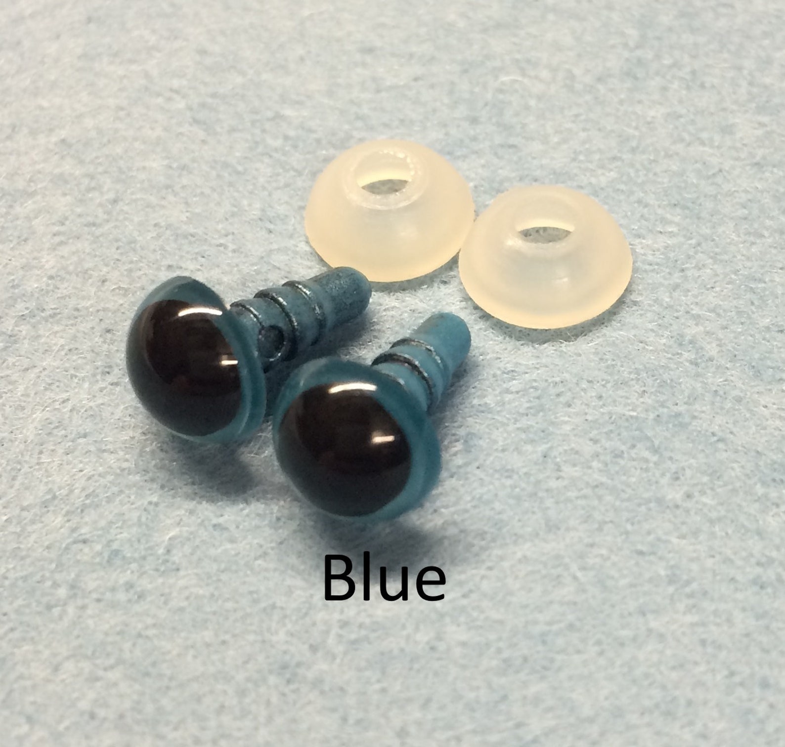 15mm Glass Like Eyes Safety Eyes with Plastic Backs for Etsy