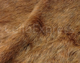Timberwolf - Choice of Lengths Available - Animal Faux Fake Animal Fur Fabric 30mm Pile - DIY Home Crafts