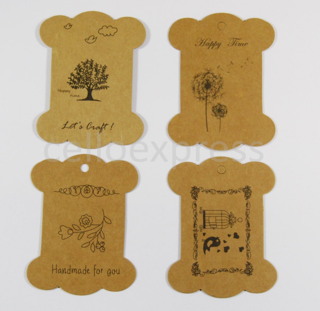 Kraft Ribbon Card - Used to Wrap Ribbon for Display - Bobbins - Various ...