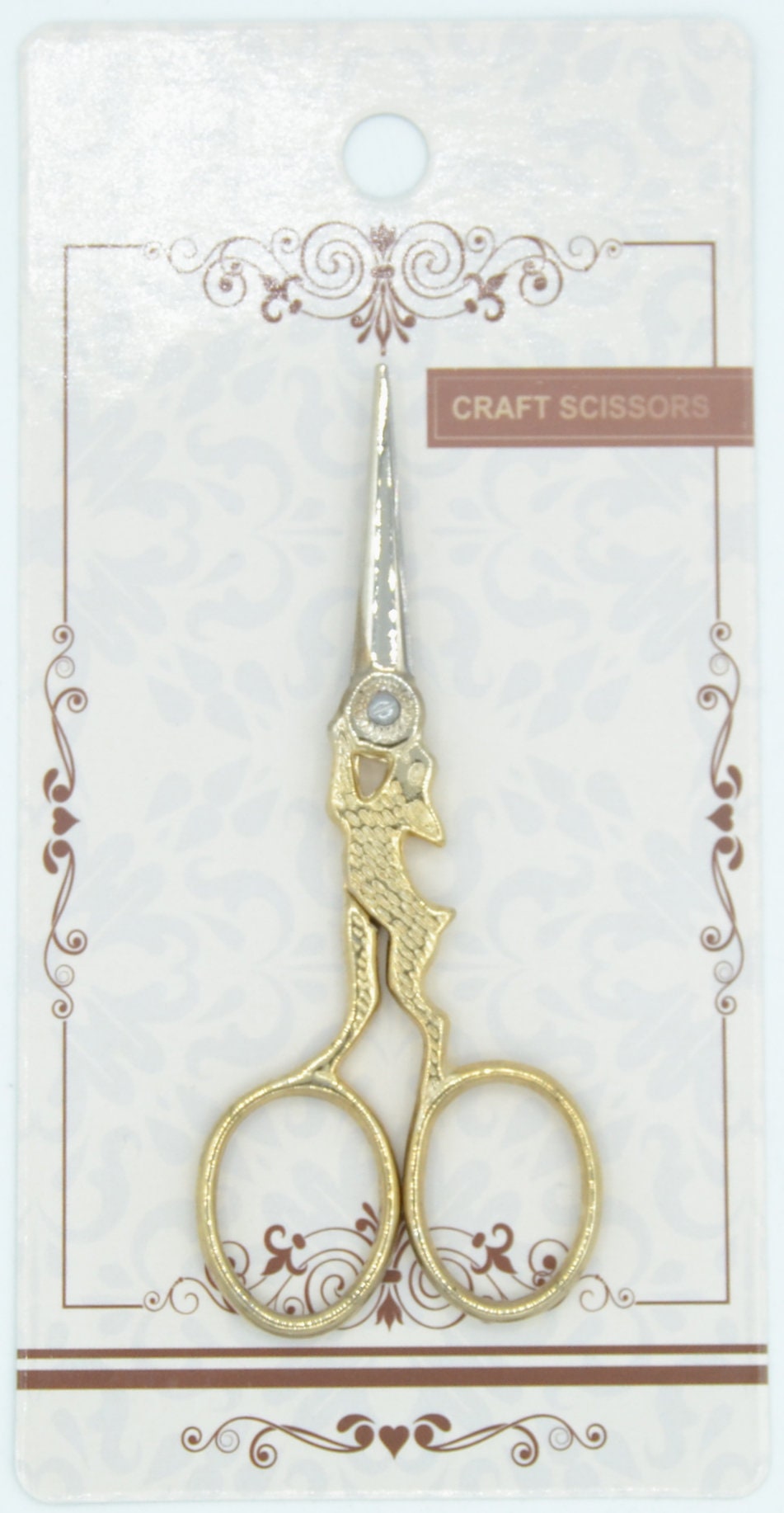 Fugacal Mini Scissors,Embroidery Scissors Stainless Steel Small Hand‑Made  Sewing Shears for Paper Cutting Arts Crafts Projects,Fabric Scissors 