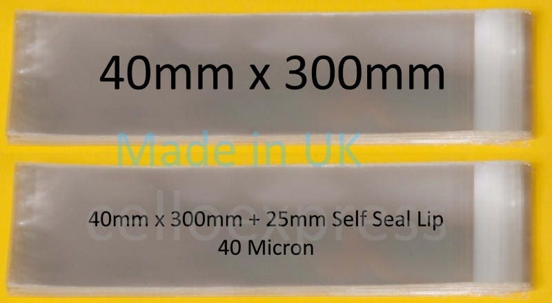 C5 A5 Clear Cello Bags For Greeting CardsSelf SealCellophaneDisplay