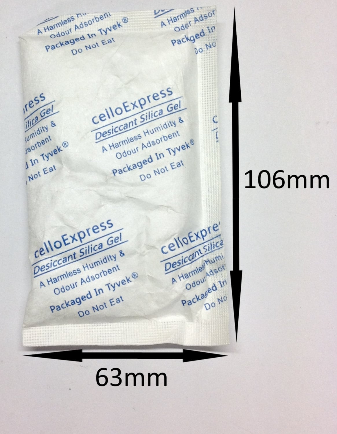 Paquetes De Gel De Silice De 3 Gramos [50 Paquetes] Deshumidificador  Desecante