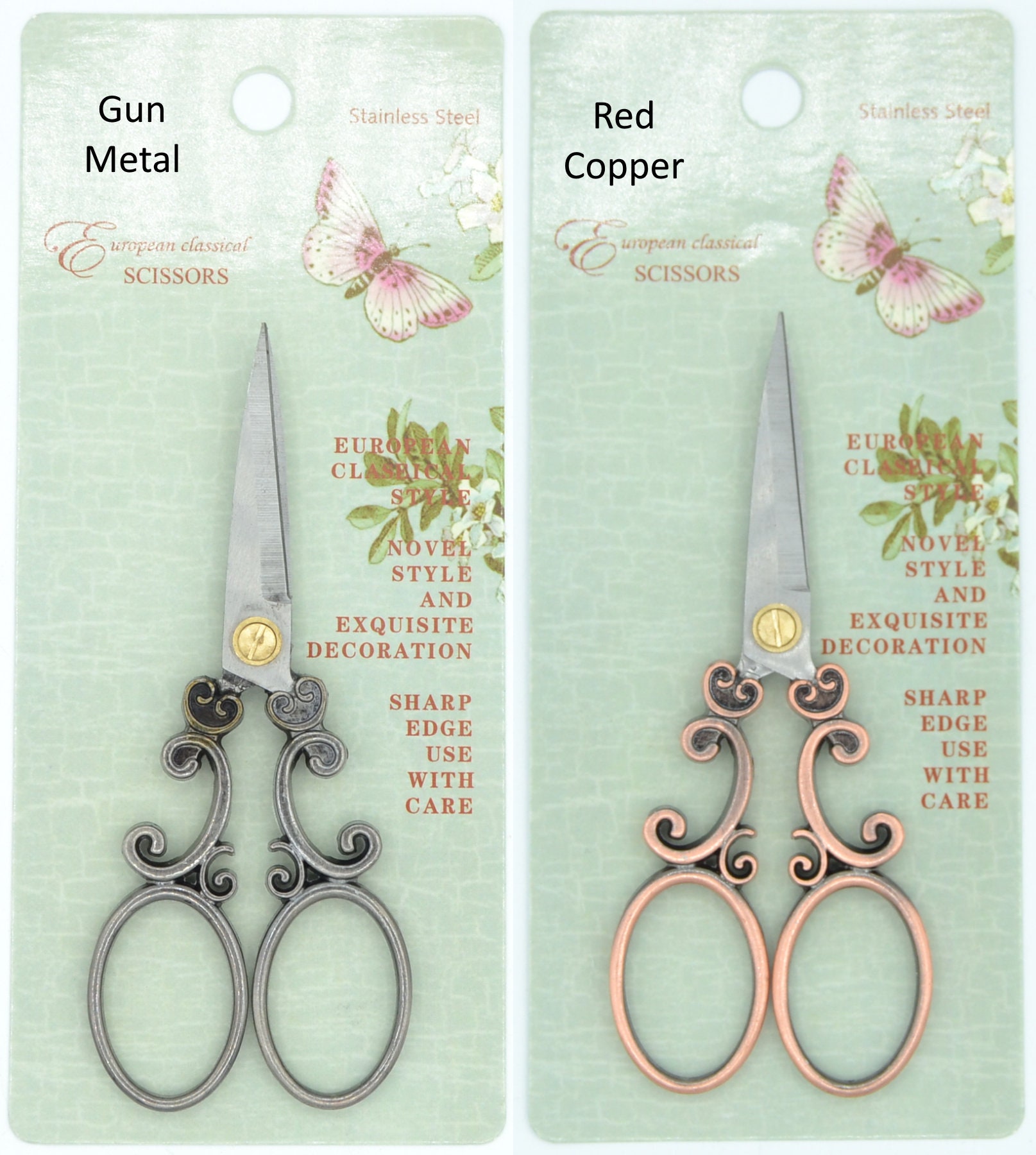 Decorative Scissors Fancy Small Sharp Craft Scissors Embroidery