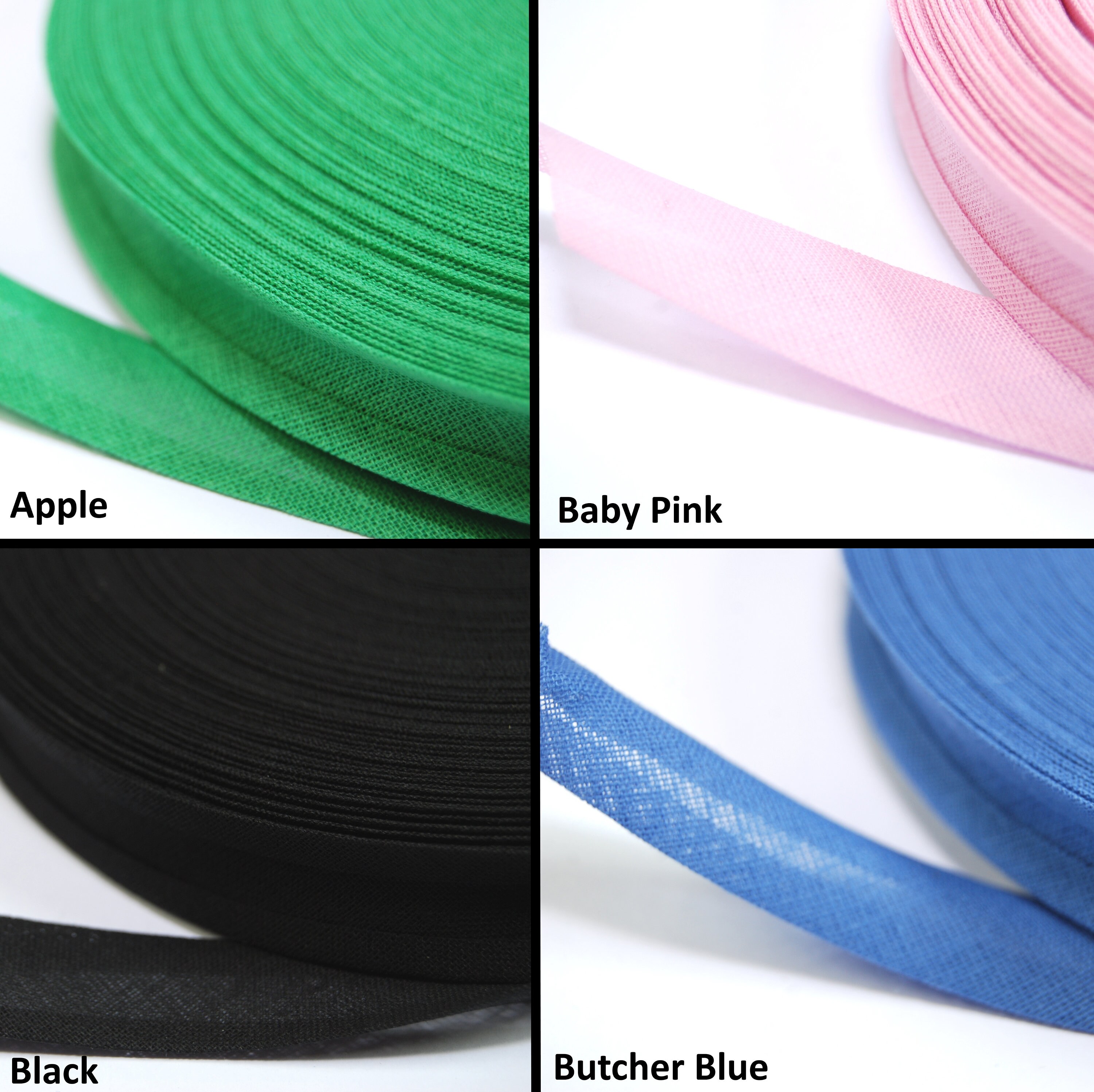 Bias Tape / Binding Double Folded Cotton Trim Edging Etsy UK