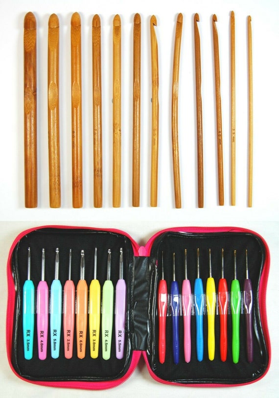 Crochet Hook Kit Set - Plastic Crochet | Arts & Crafts