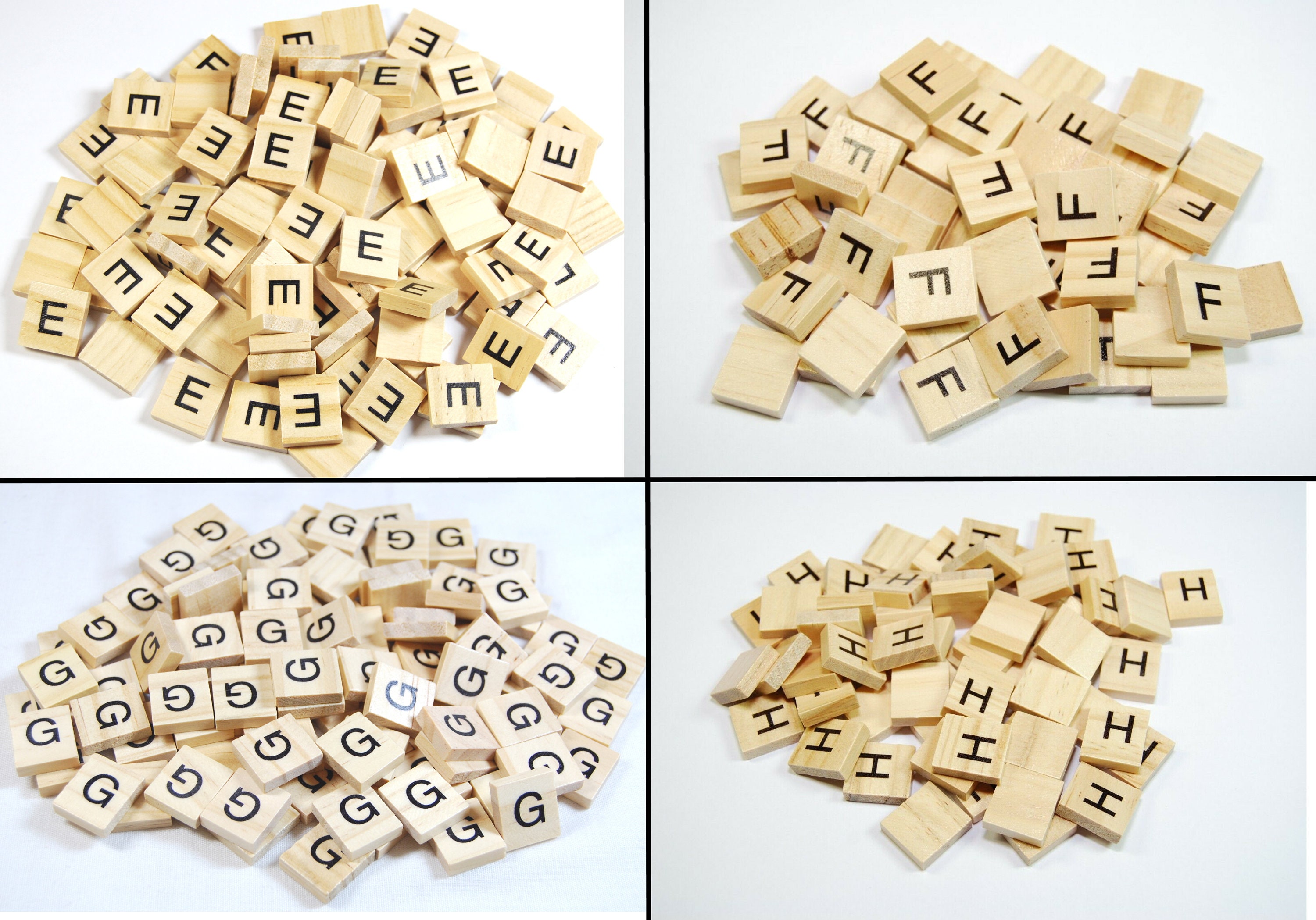 Scrabble Letters for Arts and Crafts 25p for 20mm standard Scrabble Size  50p Each for 50mm Each and 1 Pound for 100mm -  Finland