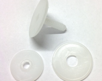 35mm Slim Joints - Plastic Animal Joints for Dolls, Soft Toys & Teddy Bear Making Crafts