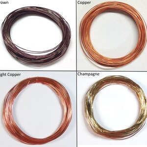 Aluminium Beading Wire For Crafting - 0.8mm, 1mm, 2mm Thickness, Jewellery Making
