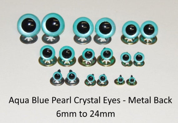 3D Mixed 14mm Safety Teddy Eyes With PLASTIC BACKS Glitter -  UK in  2023