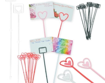 Cardettes Florist Card Holders - Bouquet Gift & Greeting Display - Floristry Supplies