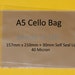 see more listings in the Cello Bags for Cards Etc section