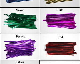 Bridas de 8 cm - Varios colores - Metálicas, colores individuales y mezclas