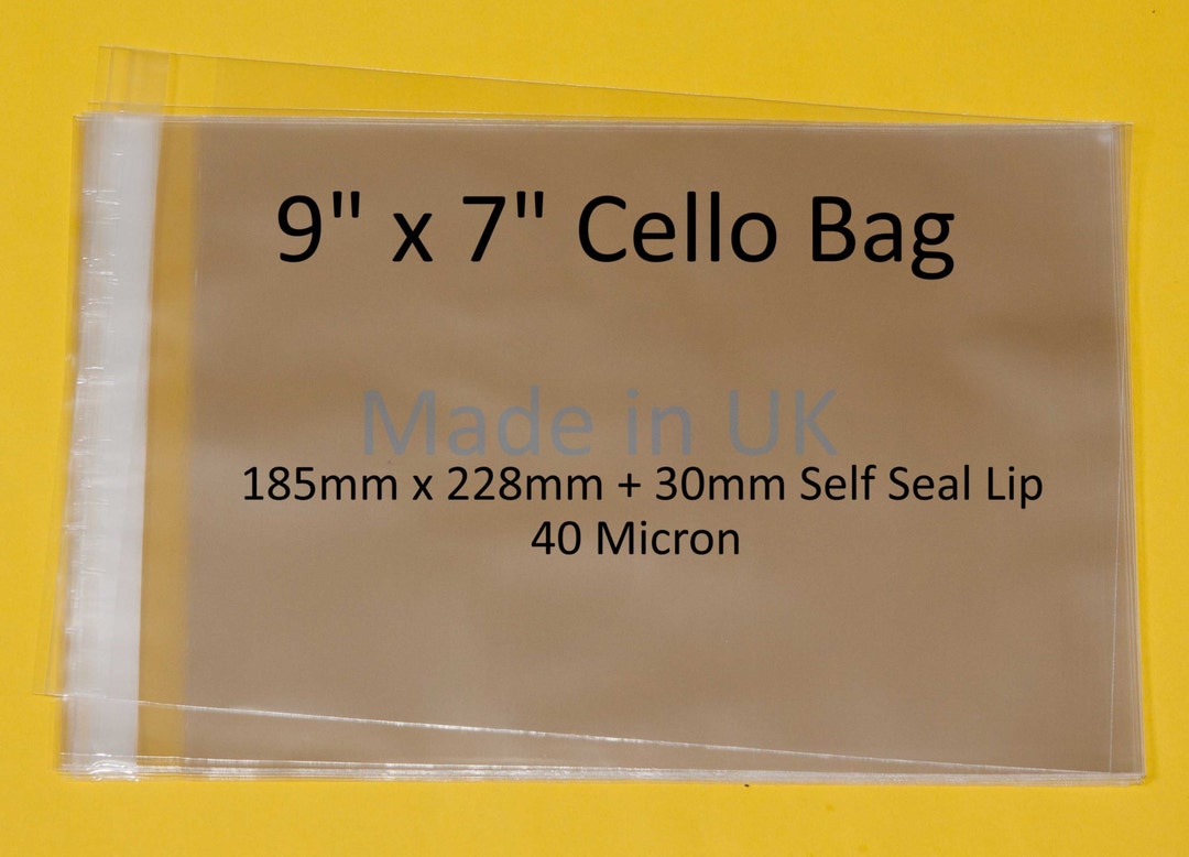 Bolsas Para Violonchelo Craft UK - 50 Unidades, Tamaño 5x7 Pulgadas, Acabado Profesional, Fabricadas En Reino Unido