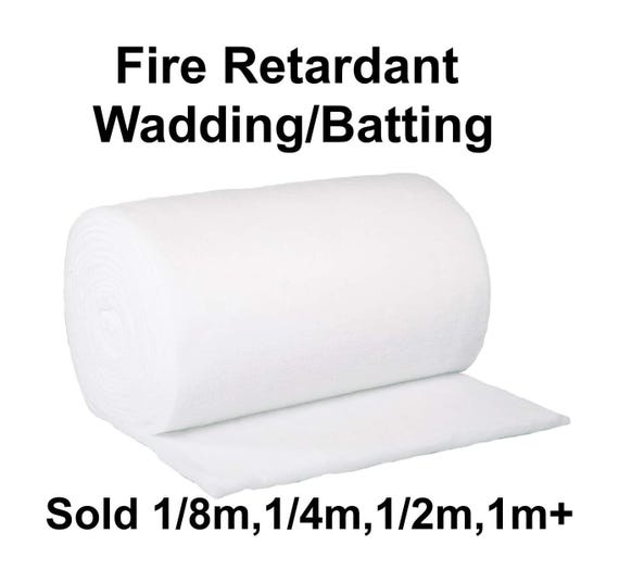 Polyester Wadding/Batting for Quilting, Upholstery 2/4/6/8oz - Various Lengths