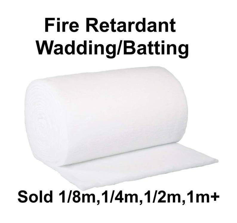 Polyester Wadding/Batting for Quilting, Upholstery 2/4/6/8oz - Various Lengths image 1