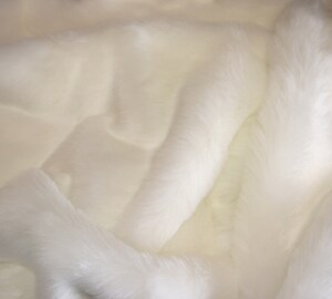 Tapis En Fausse Fourrure Peau De Mouton – 40x60 Cm, Blanc, Doux Et Lavable En Machine