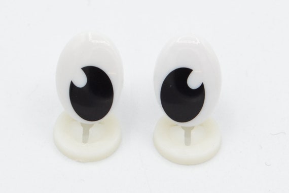 1 Pair 14mm Article V Plastic Safety Eyes Available in 12 Colours