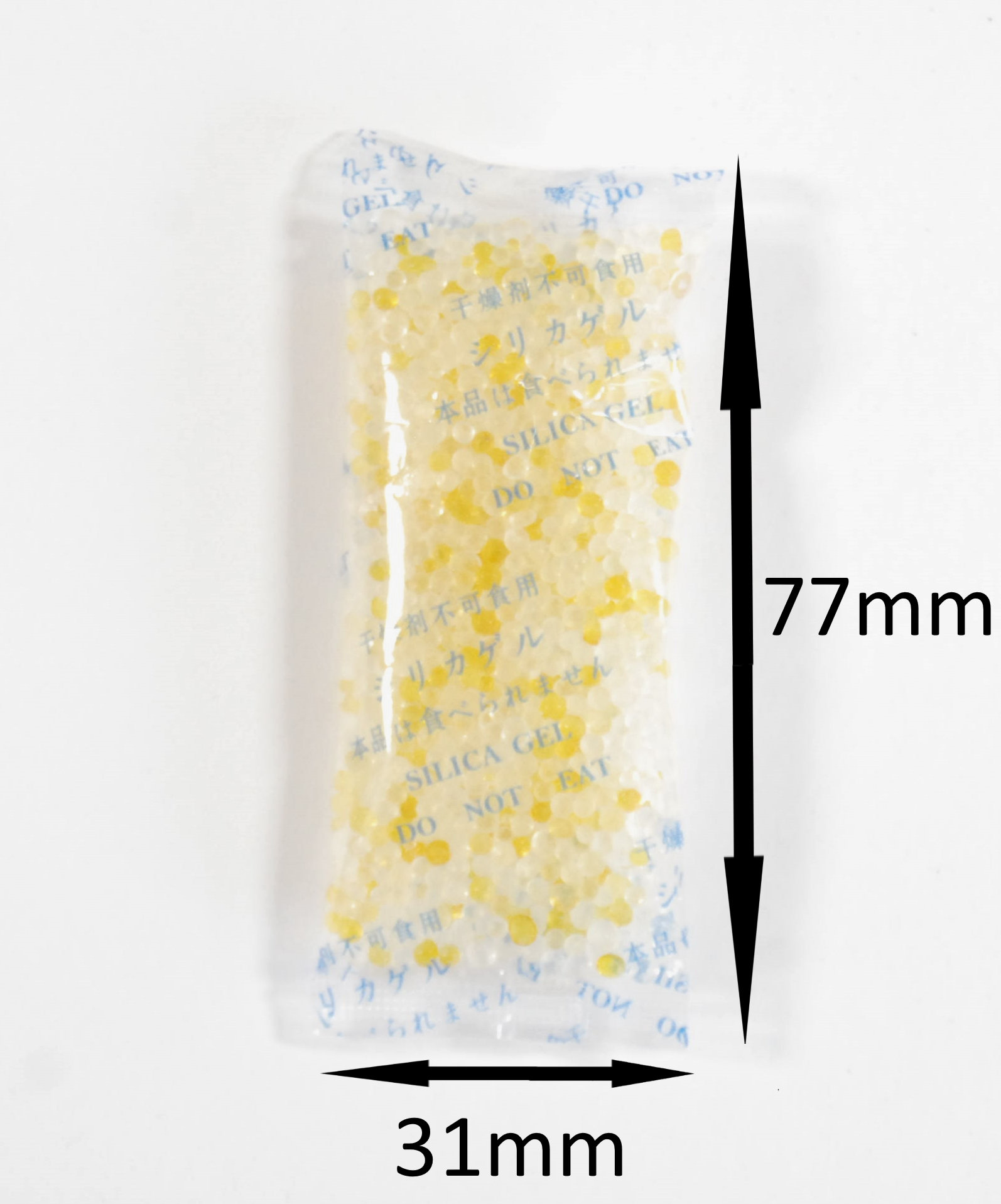 Buy 10g SELF INDICATING YELLOW Silica Gel Pouches Sachets Moisture Absorber  Online in India 