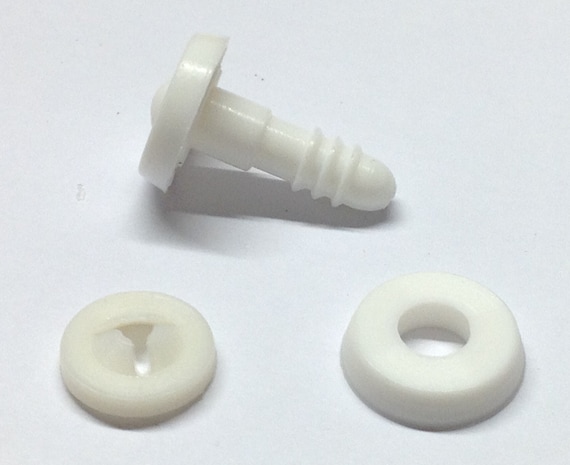 42 Stuks Kunststof Poppengewrichten – 6 Maten (15-40 Mm) – Voor Beren, Knuffels En Beweegbare Ledematen – DIY-accessoires