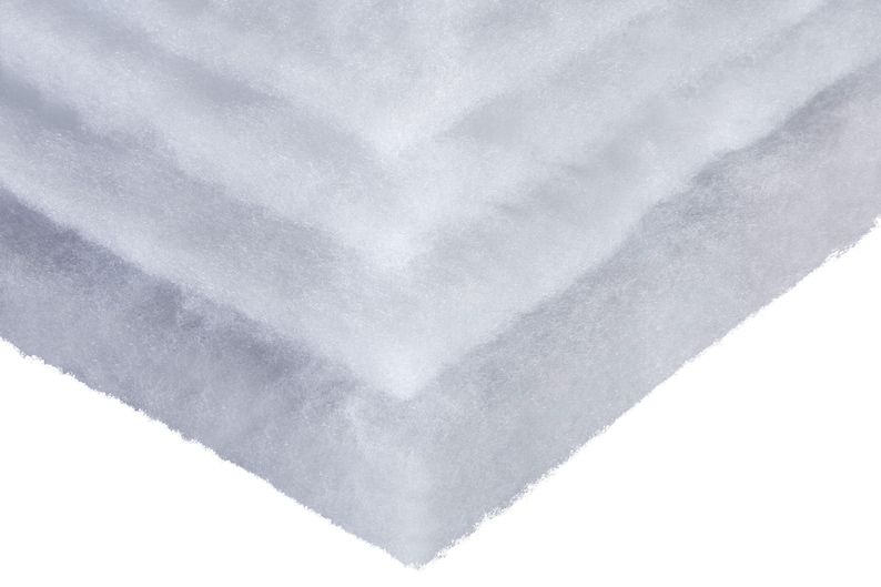 Polyester Wadding/Batting for Quilting, Upholstery 2/4/6/8oz - Various Lengths image 3