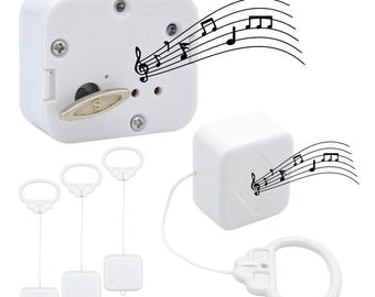 Music Boxes - Pull Cord or Wind up - Long Playing Musical Lullaby