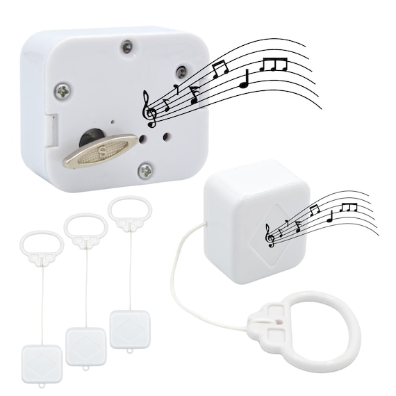 Music Boxes - Pull Cord or Wind up - Long Playing Musical Lullaby
