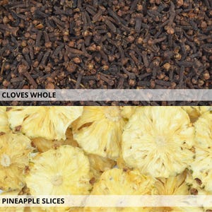 Dried Fruit Slices & Spices - Decoration Orange Lemon Lime Apple Slices, Cinnamon Sticks, Whole Cloves, Chillies - Scented Christmas Wreaths image 10