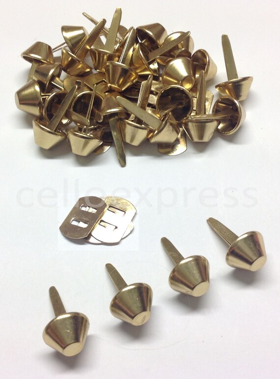 50 Pcs Gold Purse Feet Bag Feet Handbag Feet Rivet Studs Bag Making  Hardware Purse supplies-12MM*20MM