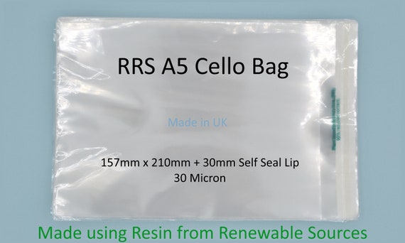 Celloexpress RRS A5-157mm X 210mm + 30mm Self Seal Lip - 30