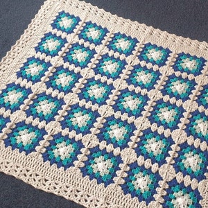 CUSTOM - Crochet Baby Blanket // Granny Square Patchwork image 2