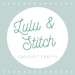 Owner of <a href='https://www.etsy.com/shop/LuluAndStitchx?ref=l2-about-shopname&from_page=listing' class='wt-text-link'>LuluAndStitchx</a>
