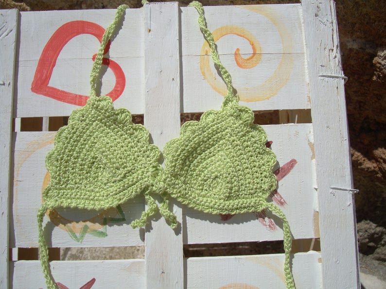 Crochet bikini baby girl Etsy