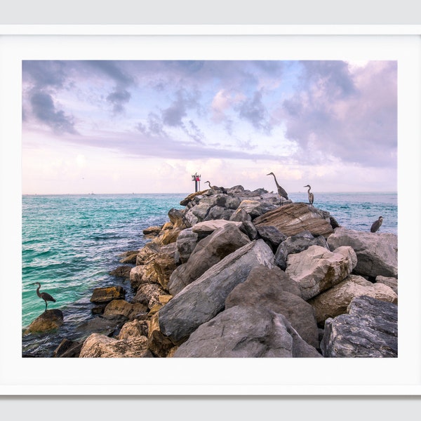 Friends at the Jetties ~ Destin Beach, Florida Photography Print -- Emerald Coast Photos