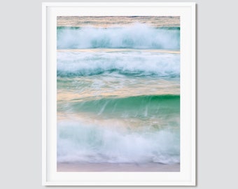 Moving Waves ~ Destin, Miramar Beach, Florida Photography Print -- Emerald Coast Photos