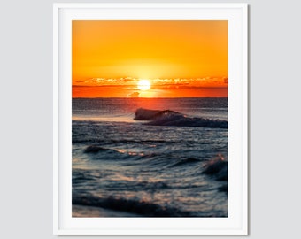 Sunrise on the Horizon ~ Destin, Miramar Beach, Florida Photography Print -- Emerald Coast Photos