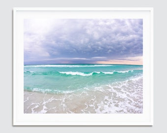 Turquoise Waves ~ Destin Beach, Florida Photography Print -- Emerald Coast Photos