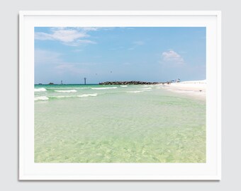 East Jetties Beach ~ Destin, Miramar Beach, Florida Photography Print -- Emerald Coast Photos