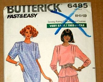 Butterick Pattern 6485 Etsy