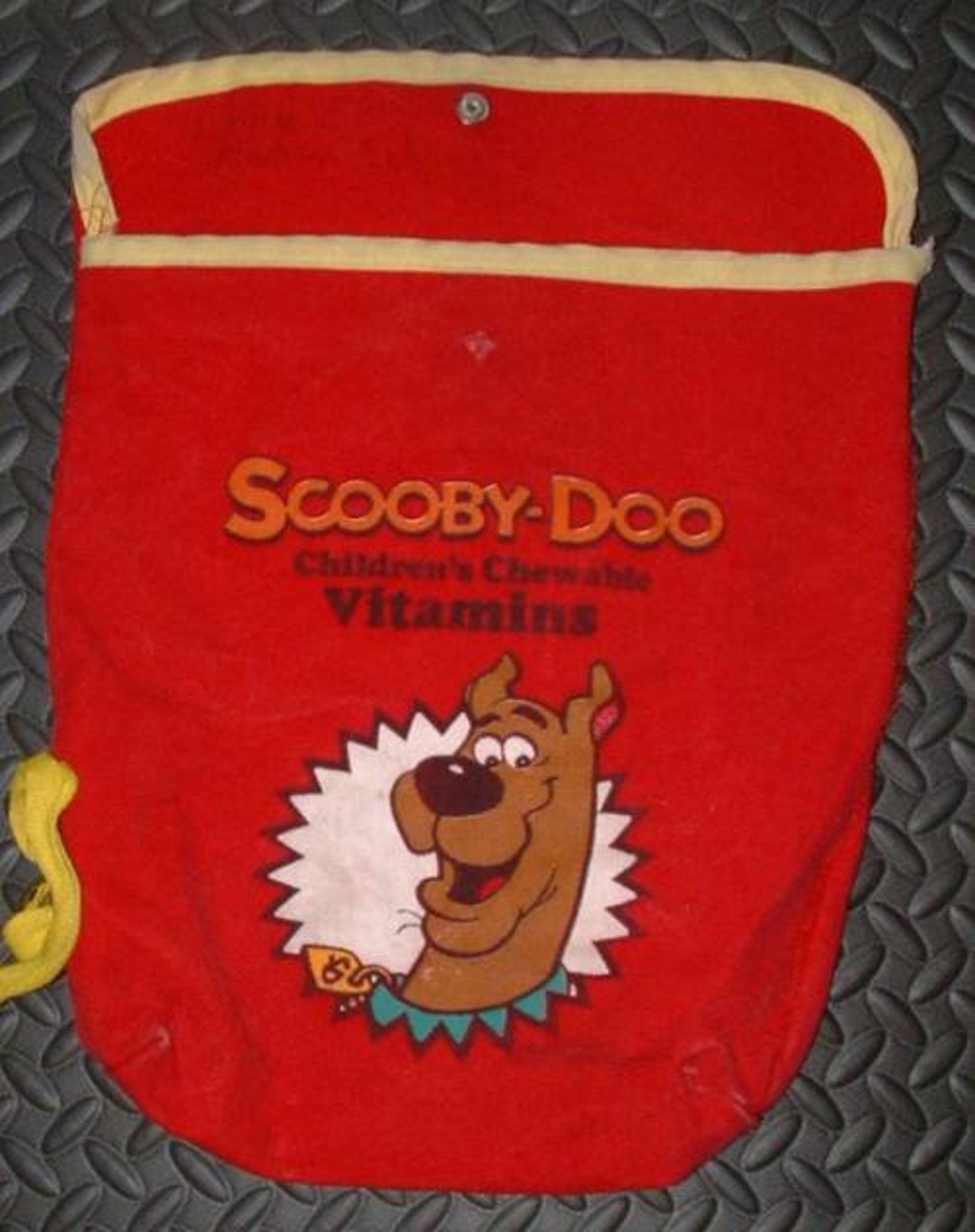 Vintage Scooby Doo Children's Chewable Vitamins Backpack Etsy