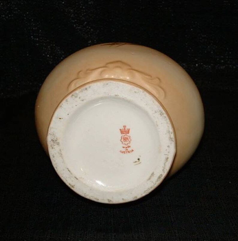 Pr. Robert Hanke Hand Painted Porcelain Vases Austria 12 Etsy