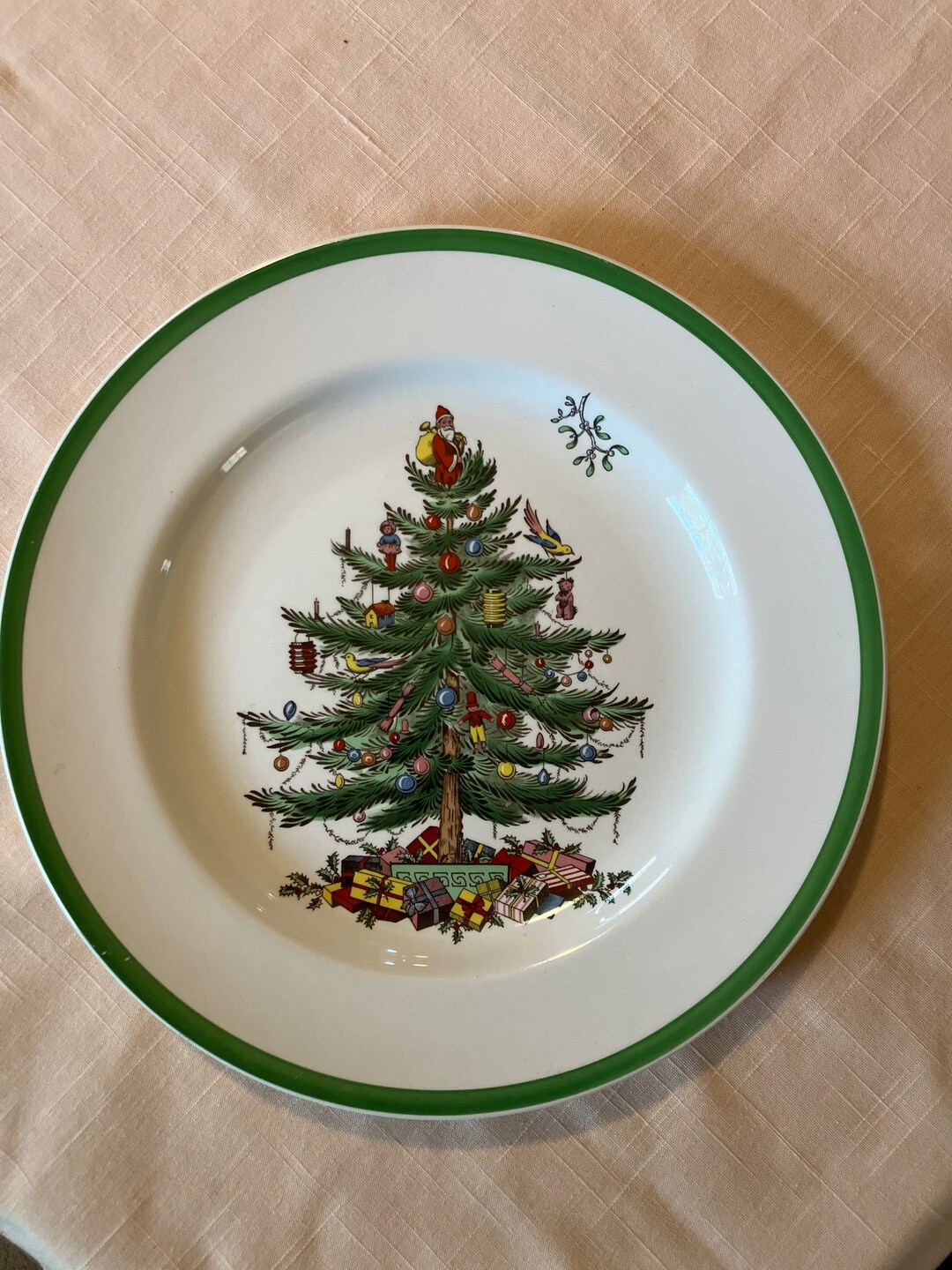 Spode Christmas Tree Plate Etsy