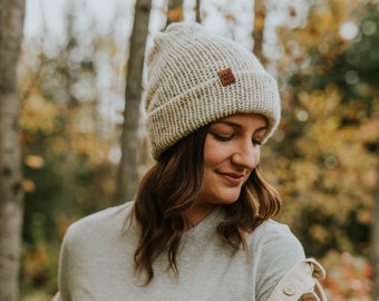 Slouchy Beanie,  Womens Knit Hat,  Baby/Kids Winter Beanie