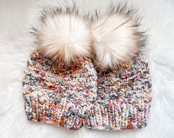 PRE ORDER - Winter Knit Toque - Adult 100% Merino Wool