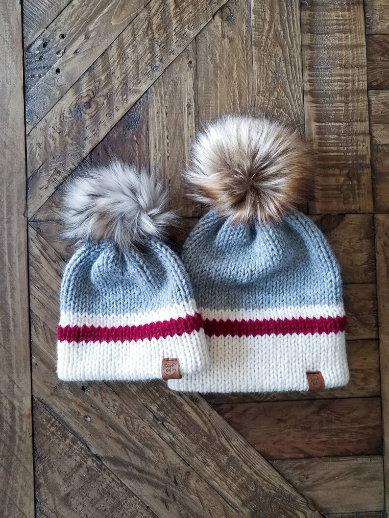 womens knit brim hat