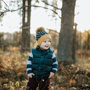 Northern Hearts Toque, Custom Order, Kids and Baby Winter Hat, Tiny ...