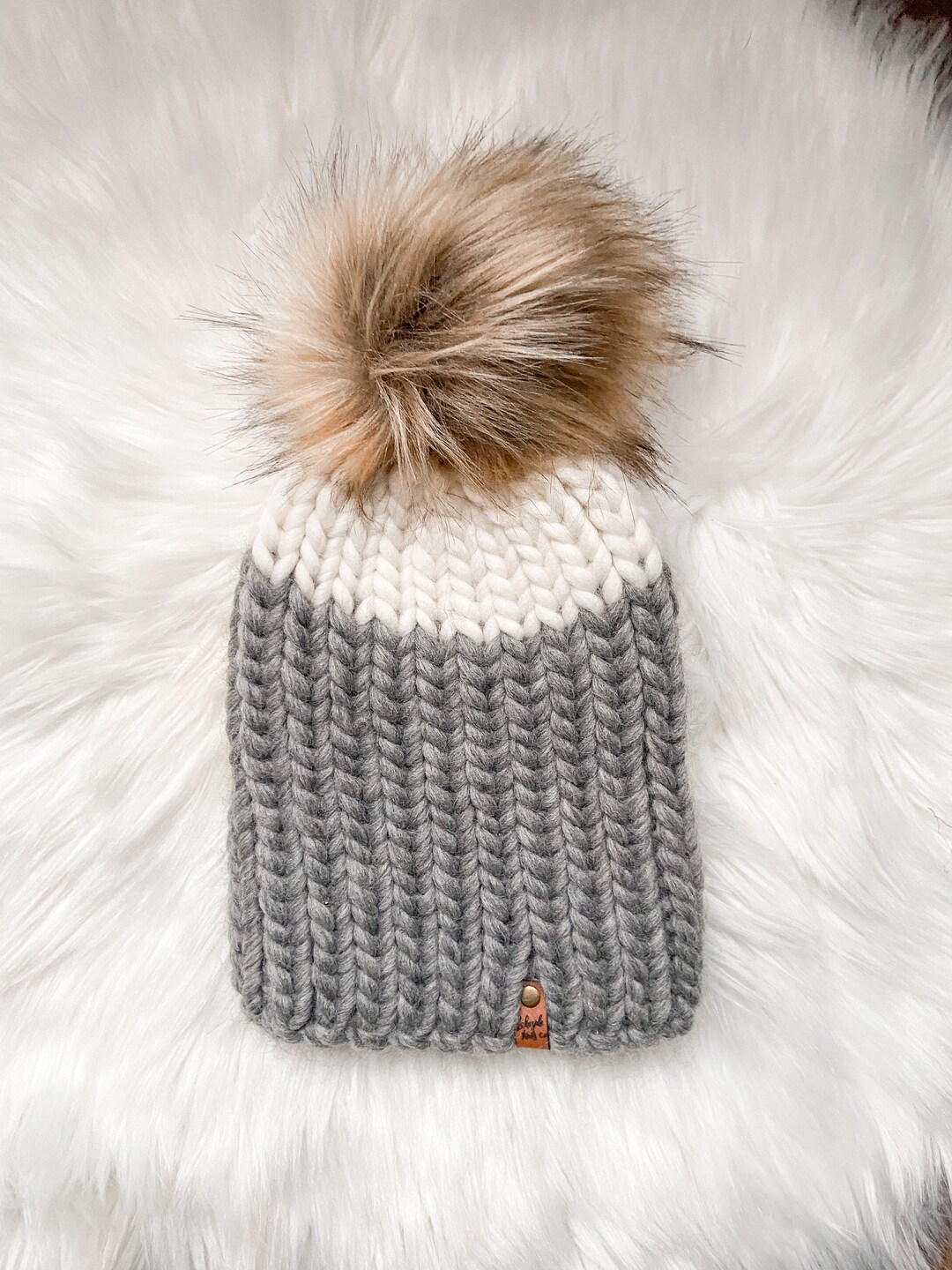 READY TO SHIP Womens Knit Winter Toque 100 Merino Wool Etsy