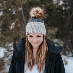 Cappello invernale da donna, Toque a doppia tesa, Cappello invernale lavorato a maglia da donna, Berretto a doppia tesa, Regalo per la festa della mamma, Regalo per la mamma
