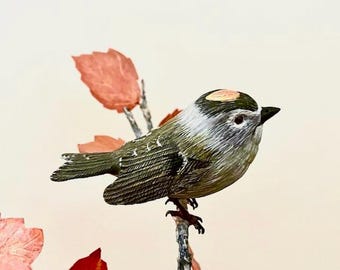 Kinglets - Ruby and Golden-Crowned