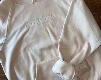 Embroidered Sweatshirt - Custom Text